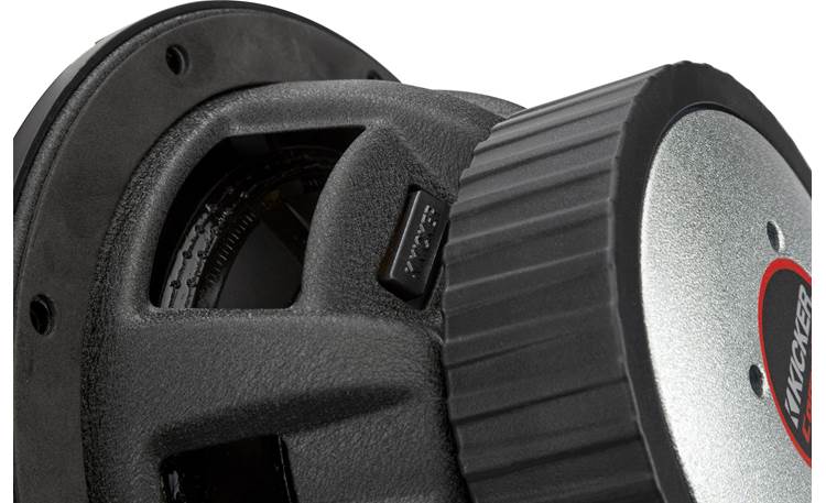 Kicker 48CWRT124 CompRT 12" Shallow-mount dualb4-ohm 1000w Subwoofer