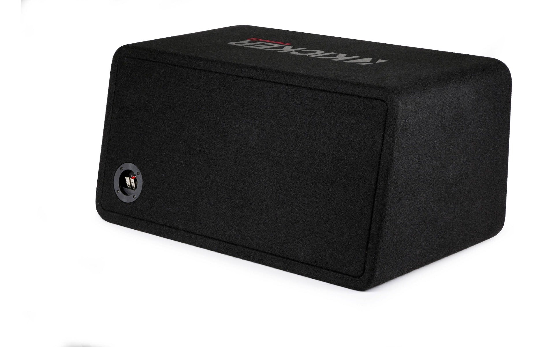 Kicker 48DCWR102 Ported Enclosure with Twin 2-ohm 10" Comp-C subwoofers