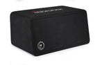Kicker 48DCWR122 Ported Enclosure with Twin 2-ohm 12" Comp-C subwoofers