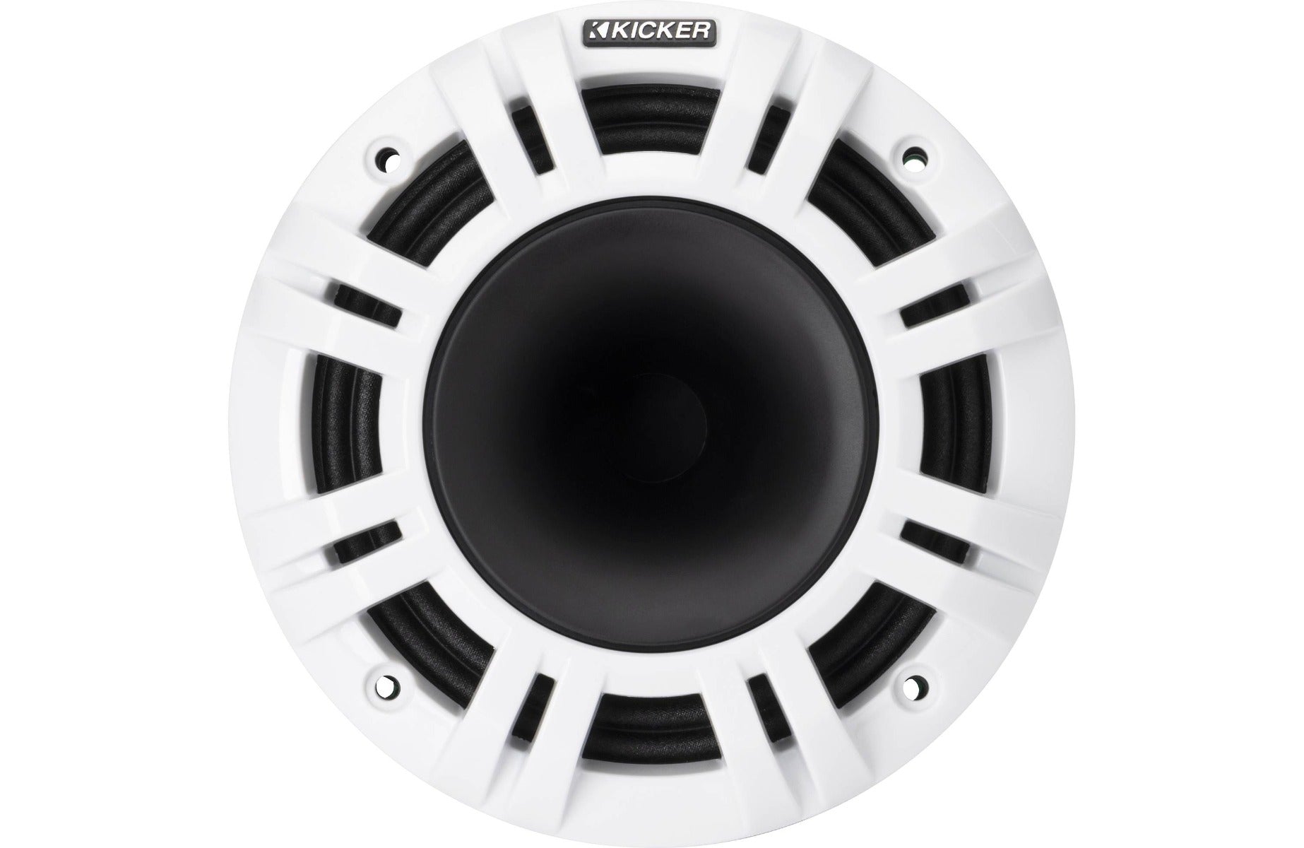 Kicker 48KMXL84 1000W Peak (500W RMS) 8" KMXL Series 2-way Coaxial Marine Speakers