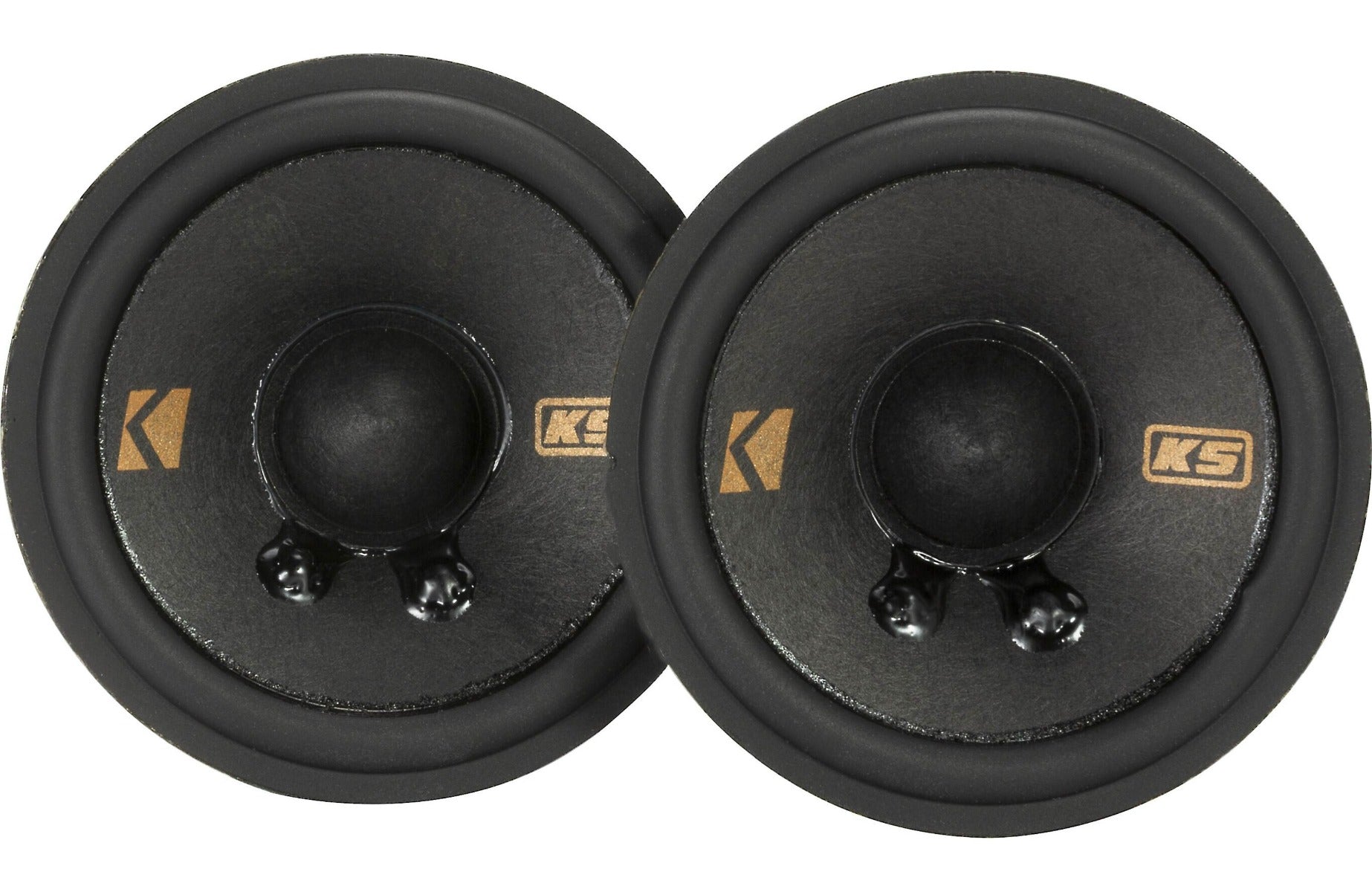 Kicker 48KSS269 KS Series 6"x9" 200W 2-way Component Speaker System with Silk Dome Tweeters
