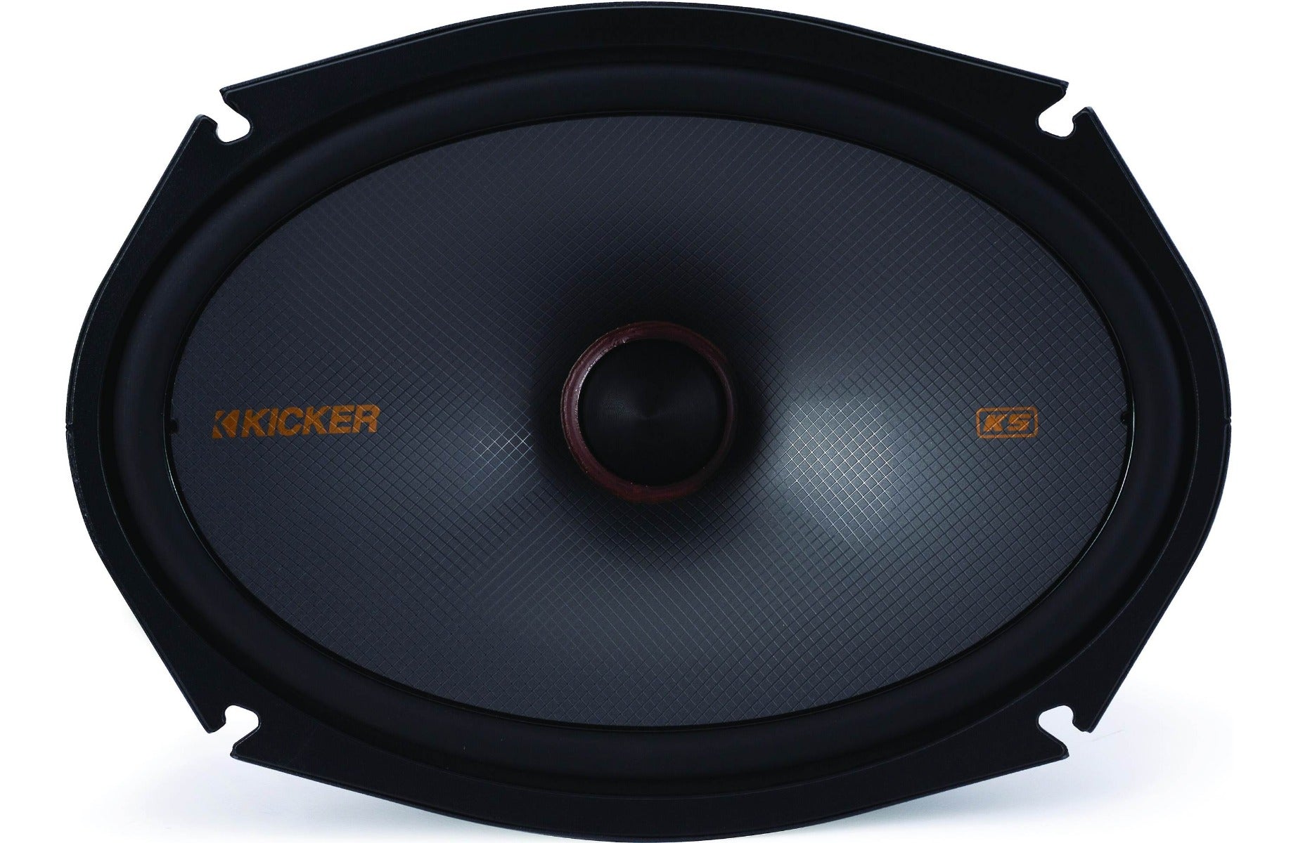 Kicker 48KSS269 KS Series 6"x9" 200W 2-way Component Speaker System with Silk Dome Tweeters
