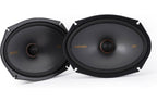 Kicker 48KSS269 KS Series 6"x9" 200W 2-way Component Speaker System with Silk Dome Tweeters