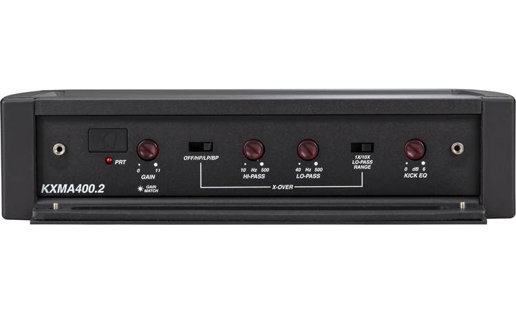Kicker 48KXMA400.2 200W RMS KM Series 2-ohm Stable 2 Channel Class-D Marine Amplifier