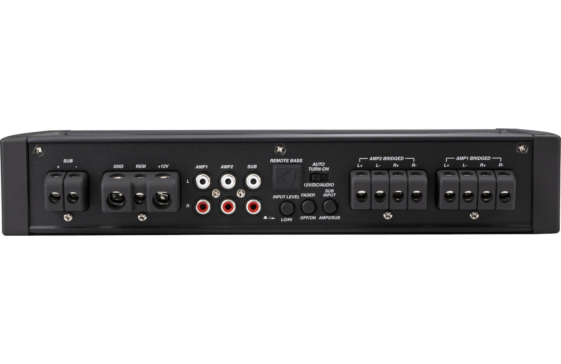 Kicker 48KXMA900.5 900W RMS KM Series 2-ohm Stable 8 Channel Class-D Marine Amplifier