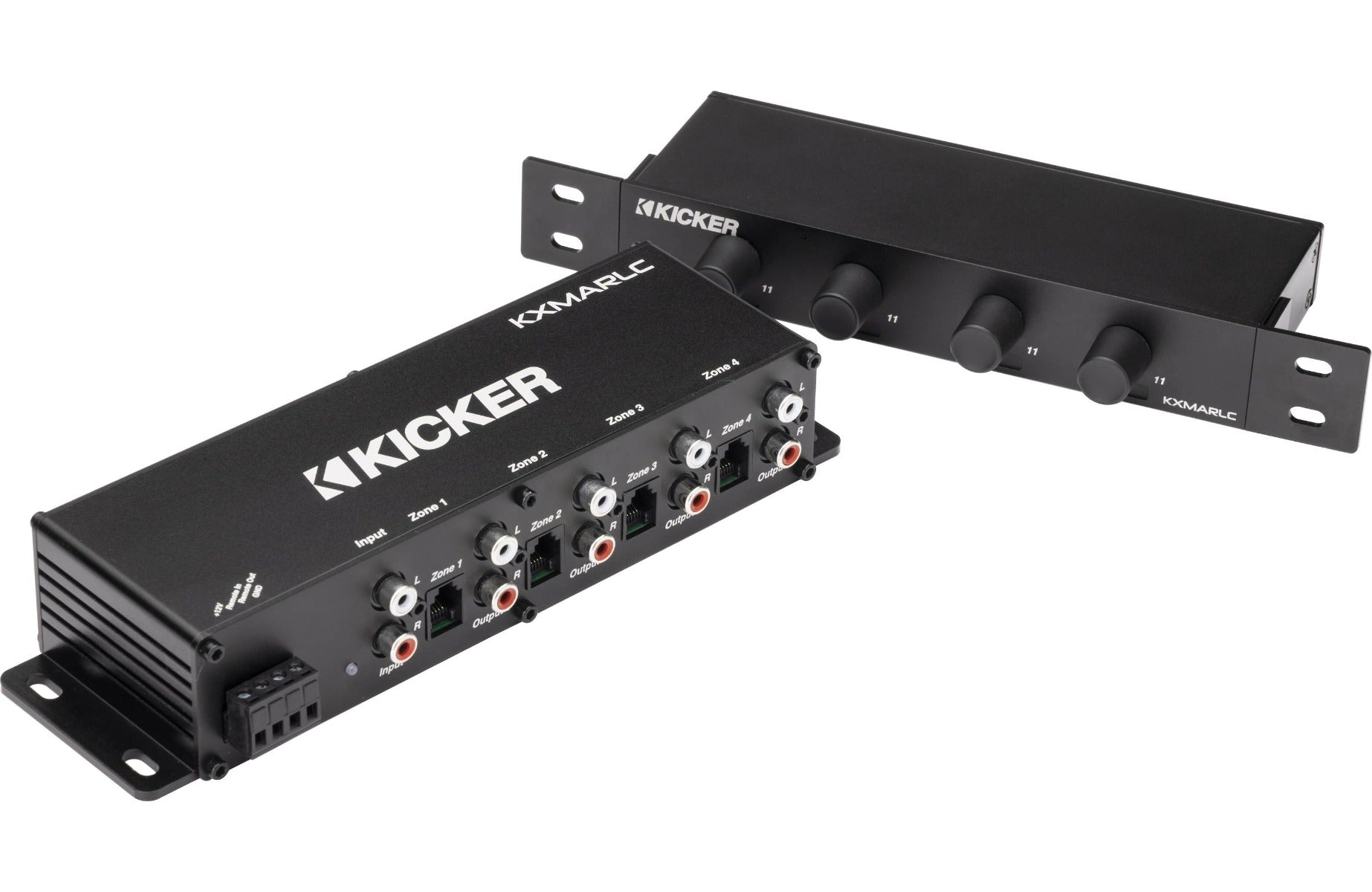 Kicker KXMARLC 4-zone audio distribution system for boats and RVs