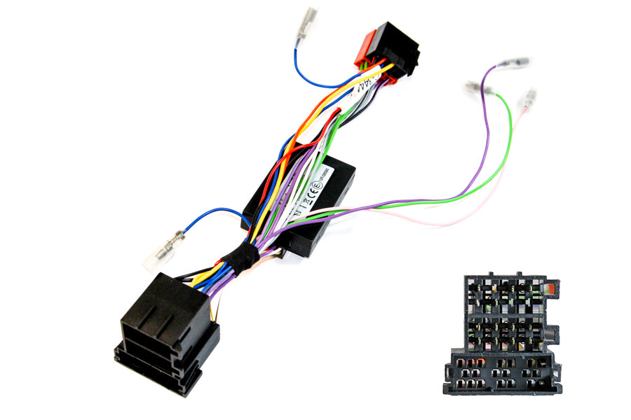 Porsche 911, Boxster, Cayman CANbus steering wheel control interface and radio adapter cable 49-POR-02