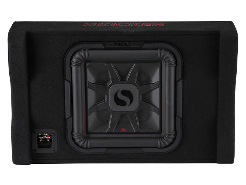 Kicker 49L7TDF102 Enclosure with Loaded 4-ohm 10" L7T Solo-Baric Subwoofer