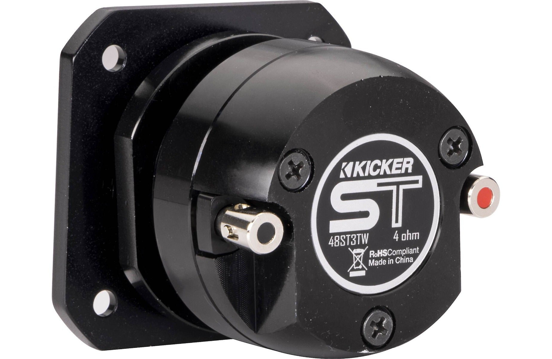 Kicker 49ST3TW ST-Series single 1" aluminum dome bullet tweeter SPL-level competition