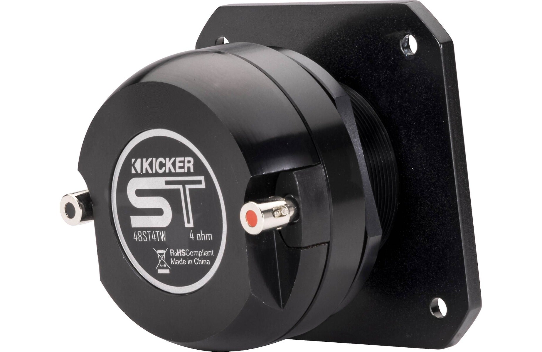 Kicker 49ST4TW ST-Series single 1-1/2" aluminum dome bullet tweeter SPL-level competition