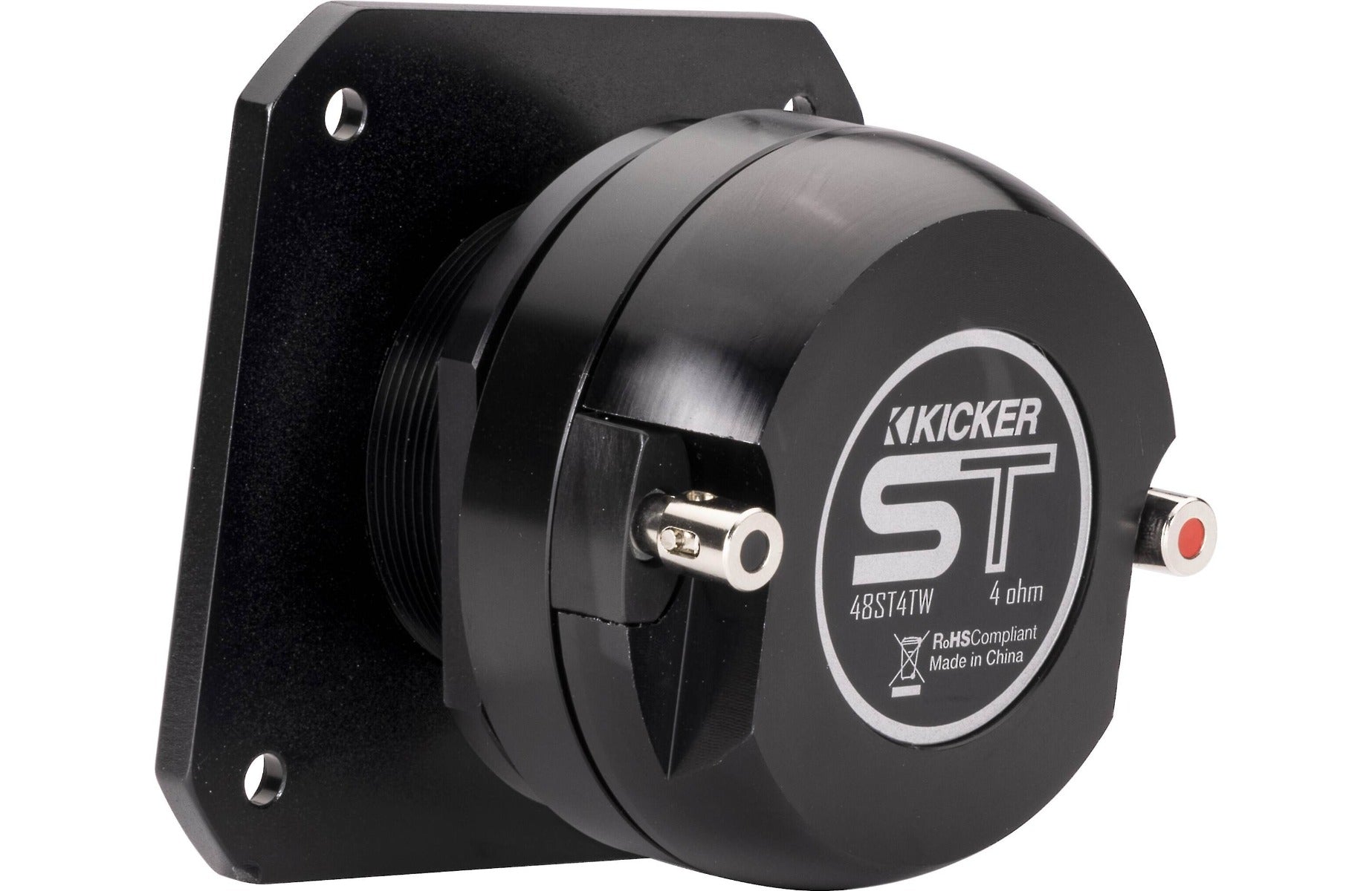 Kicker 49ST4TW ST-Series single 1-1/2" aluminum dome bullet tweeter SPL-level competition