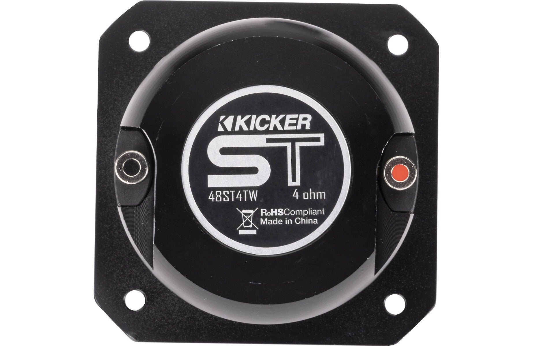 Kicker 49ST4TW ST-Series single 1-1/2" aluminum dome bullet tweeter SPL-level competition