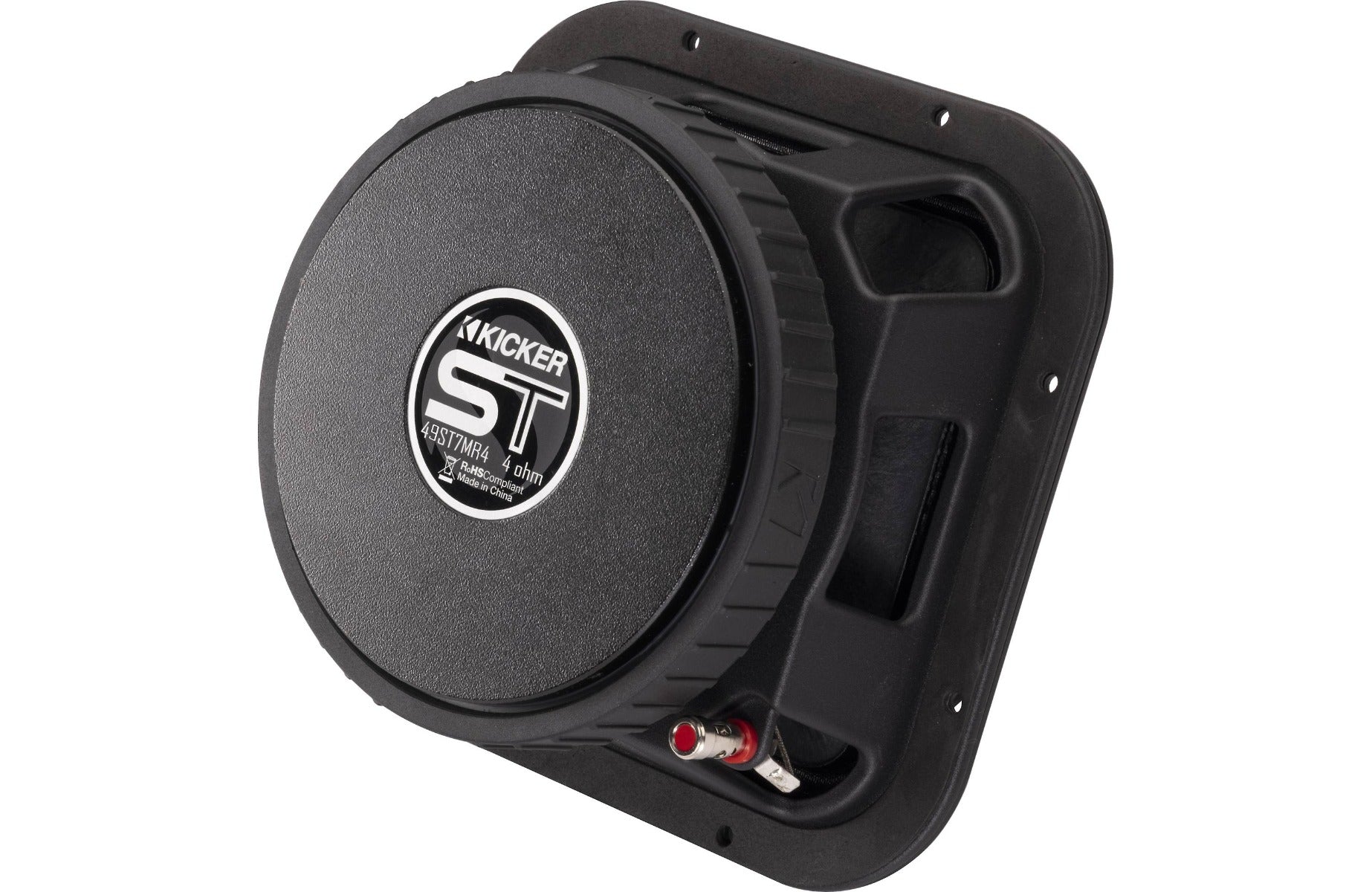 Kicker 49ST7MR4 100W ST-Series 7" 4-Ohm Square Midrange SPL-level competition Speakers Pair