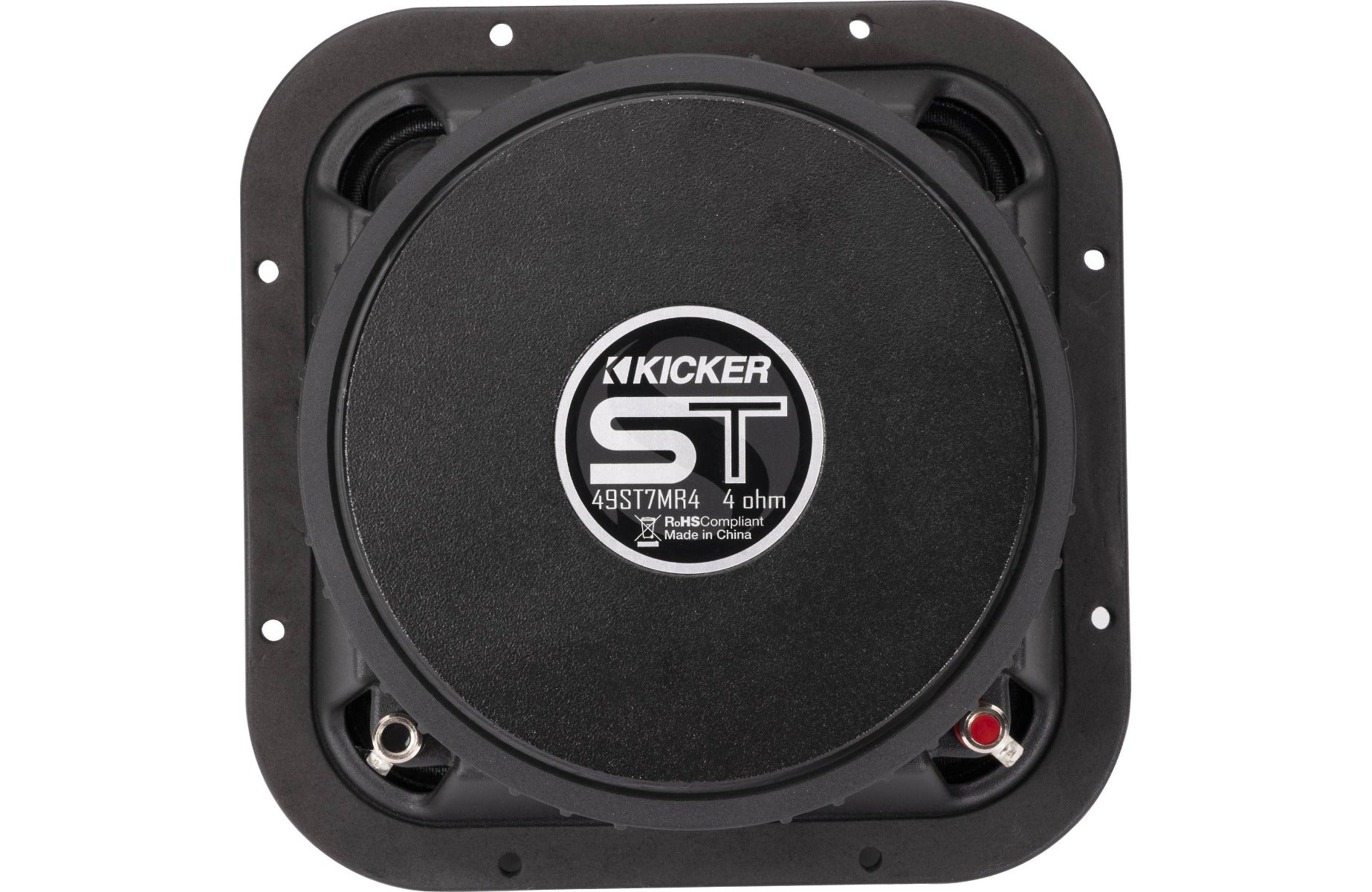Kicker 49ST7MR4 100W ST-Series 7" 4-Ohm Square Midrange SPL-level competition Speakers Pair