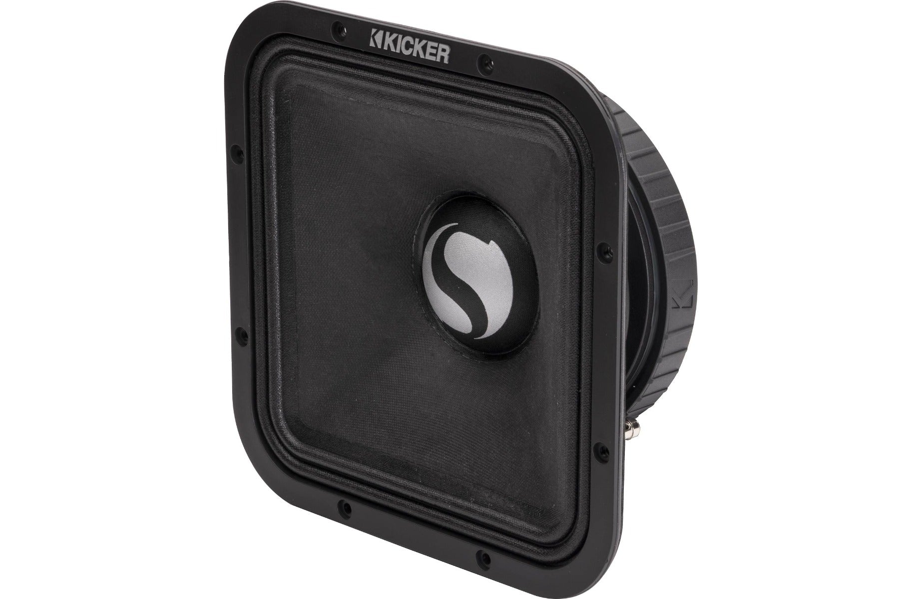 Kicker 49ST9MR4 600W SPL-level competition ST-Series 9” 4 Ohm Square Midrange Speakers Pair