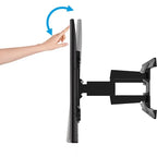B-Tech BT8227/B Vantage Plus Twin Cantilever Arm Flat Screen Wall Mount with Tilt & Swivel