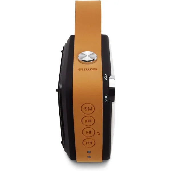 AIWA BS-100BK Portable Bluetooth Waterproof Speaker