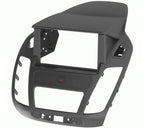 Ford Transit Connect (2018 onwards) Double DIN car audio fascia adapter panel (MATT BLACK) - 50-572