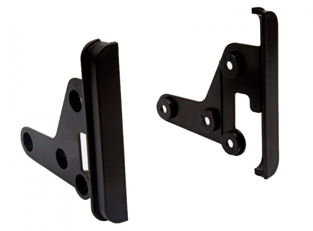 Toyota Hilux, IQ, Land Cruiser, MR2, Previa, RAV4, Urban Cruiser, Yaris Double DIN car radio fascia adapter panel 50-282