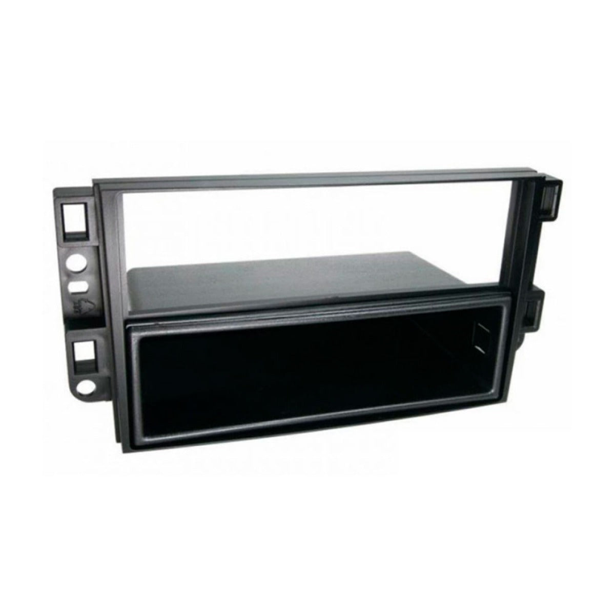 Chevrolet Aveo, Epica, Captiva (2007 Onwards) Single/Double DIN car audio fascia panel (MATT BLACK) 50-283