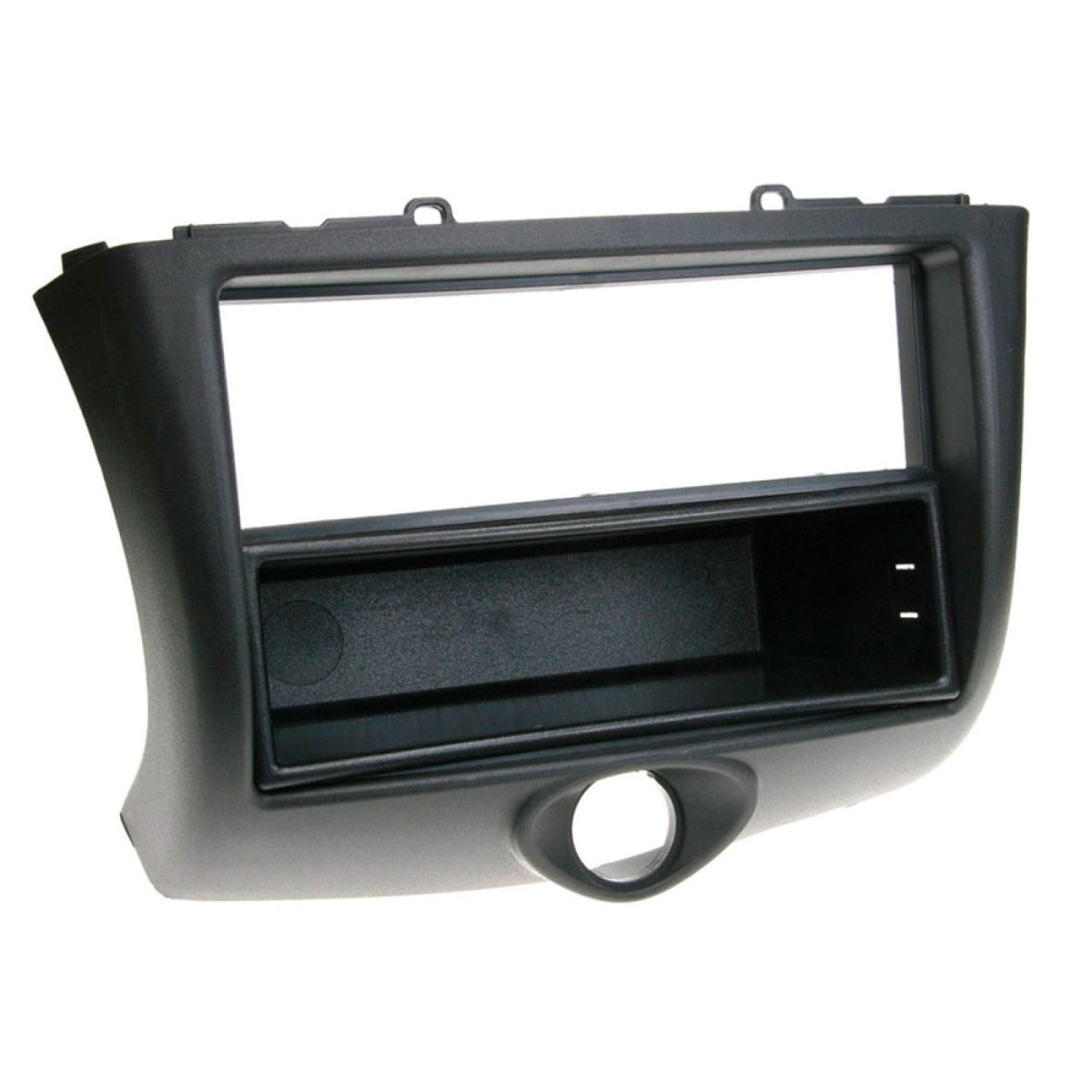 Toyota Yaris (1999-2005) Single/Double DIN car audio fascia with removable pocket (DARK GREY) 50-317 CT24TY06