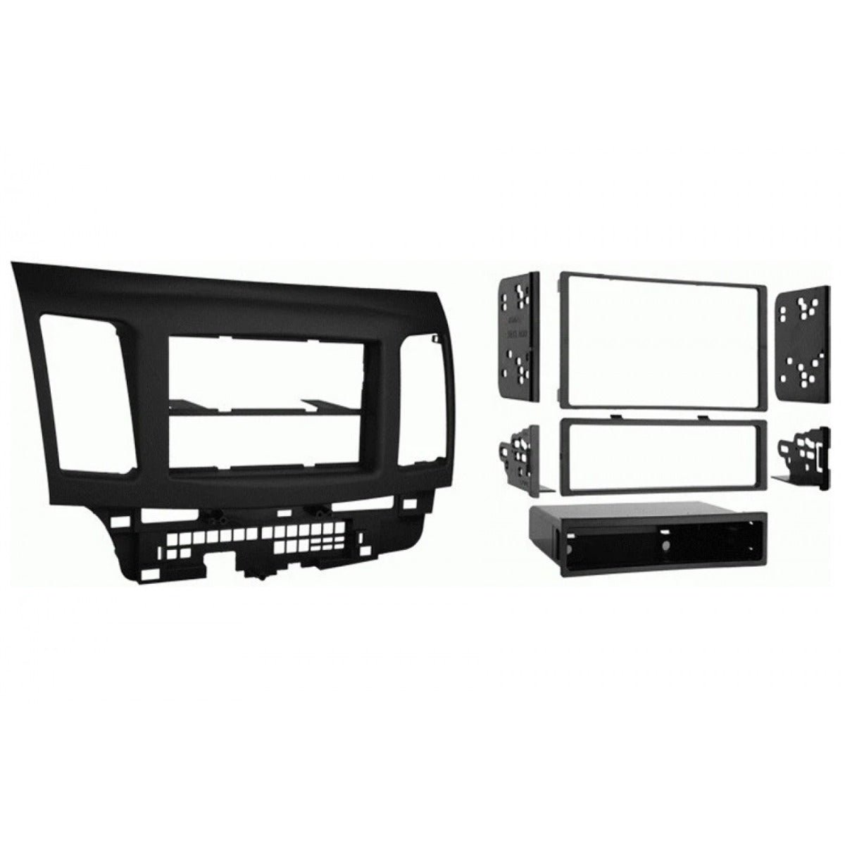Mitsubishi Lancer 2008 - 2010 Double Din Installation Kit 50-365 + 29-681