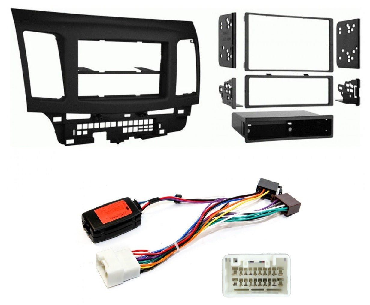 Mitsubishi Lancer 2008 - 2010 Double Din Installation Kit 50-365 + 29-681
