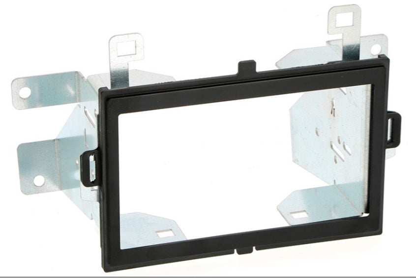 Mercedes Sprinter (2018 onward) Double DIN car audio fascia adapter panel (MATT BLACK) 50-402