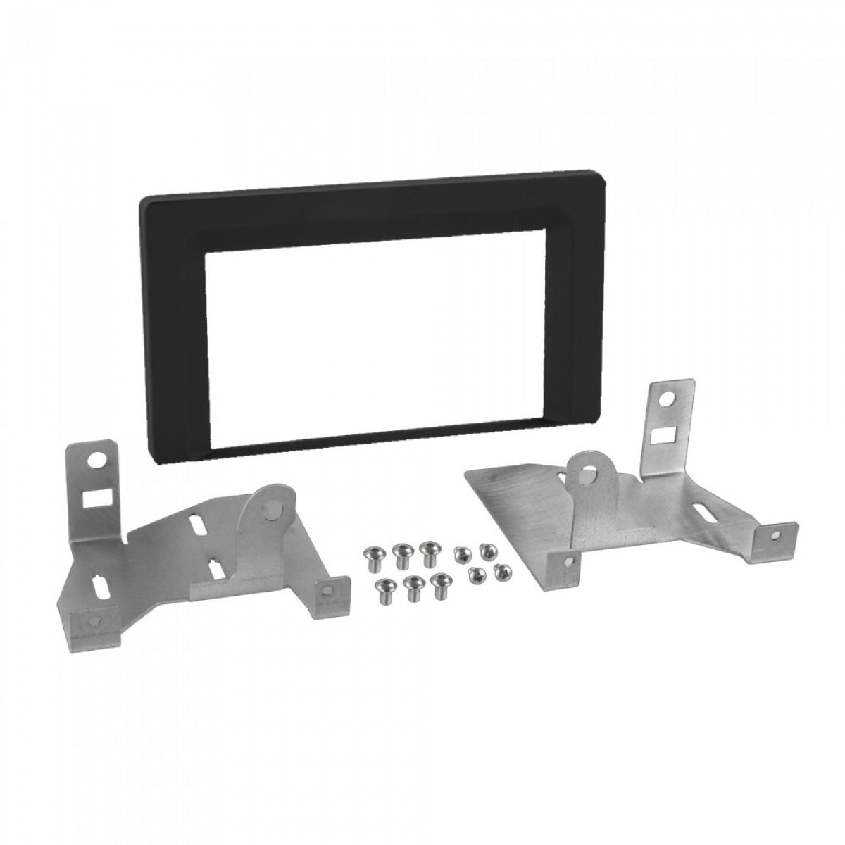 Toyota Aygo X (2022 onward) Double DIN car audio fascia adapter panel (MATT BLACK) 50-403