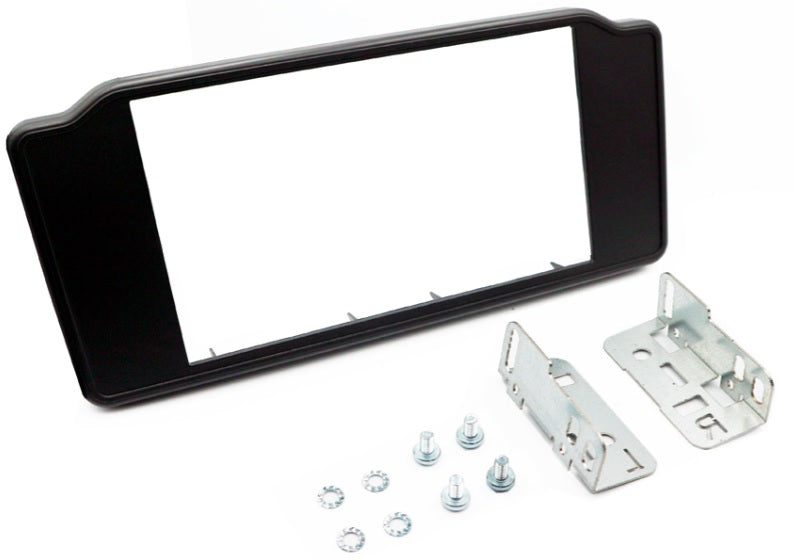 Renault Kangoo 2022 (Start spec) Double DIN car audio fascia adapter panel (MATT BLACK) 50-404