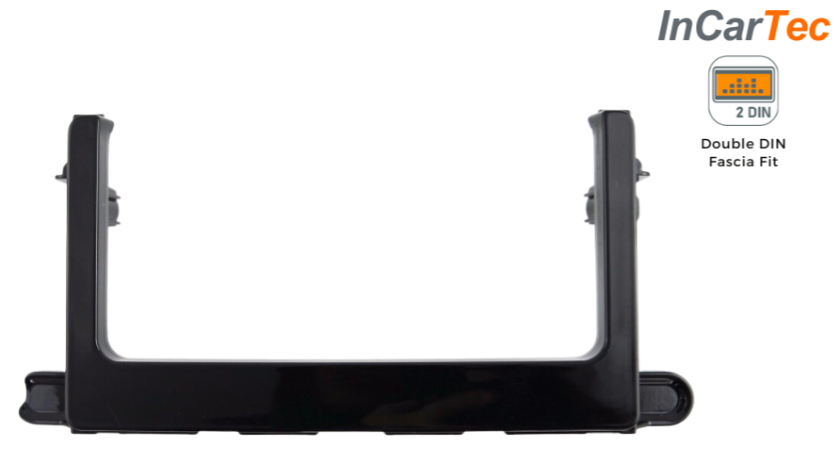Toyota Estima/Previa and Tarago XR50 2016-2019 Double DIN Radio Fascia (GLOSS BLACK) 50-410