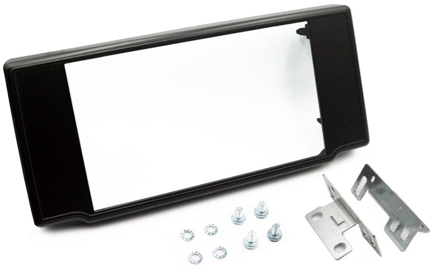 Nissan Primastar 2022 onwards Double DIN car audio fascia adapter panel (MATT BLACK) 50-411