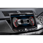 Skoda Fabia Mk3 NJ (2014-2018) Single DIN car radio stereo upgrade fascia adapter (MATT BLACK) 50-417