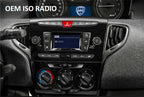 Lancia Ypsilon (846) and 3 Facelift (2011-2021) Double DIN car audio fascia adapter panel (PIANO BLACK) 50-422