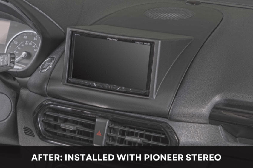 Ford Ecosport (2018-2022) Double DIN car audio fascia (MATT BLACK) 50-423