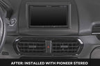 Ford Ecosport (2018-2022) Double DIN car audio fascia (MATT BLACK) 50-423
