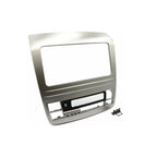 Toyota Alphard AH10 2002-08 Hybrid OEM Navigation Double DIN Radio Fascia SILVER 50-608-BR