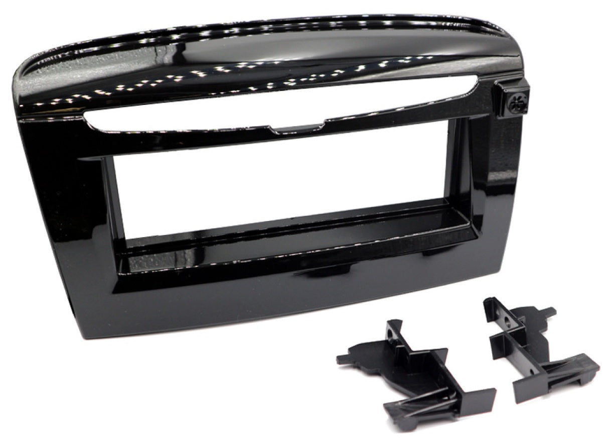 Chrysler/ Lancia Ypsilon (2008-2021) Single DIN car audio fascia adapter panel (PIANO BLACK) 50-612