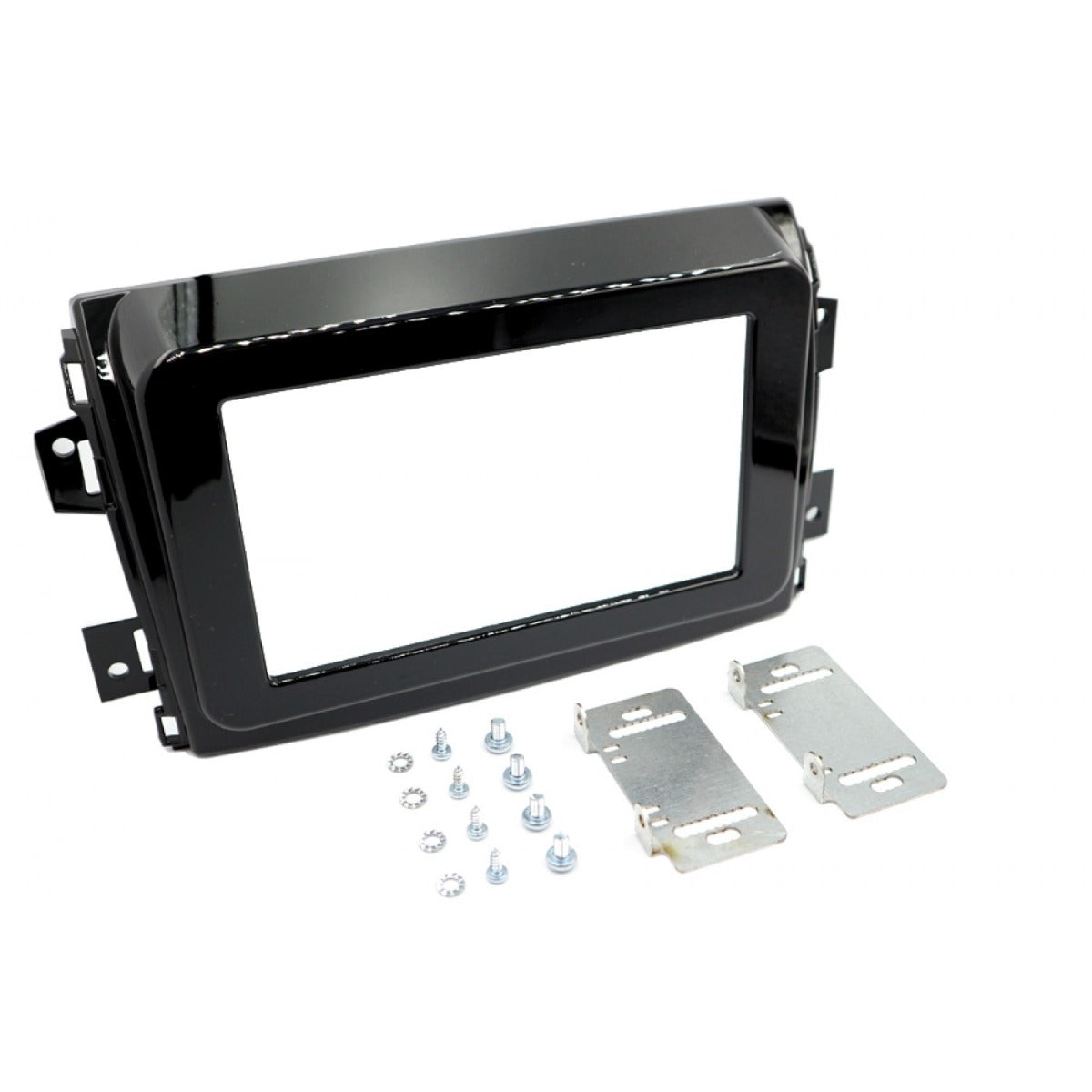 Fiat Ducato X290 (2021 onwards) Double DIN Car Radio Fascia adapter panel (GLOSS BLACK) 50-629/1