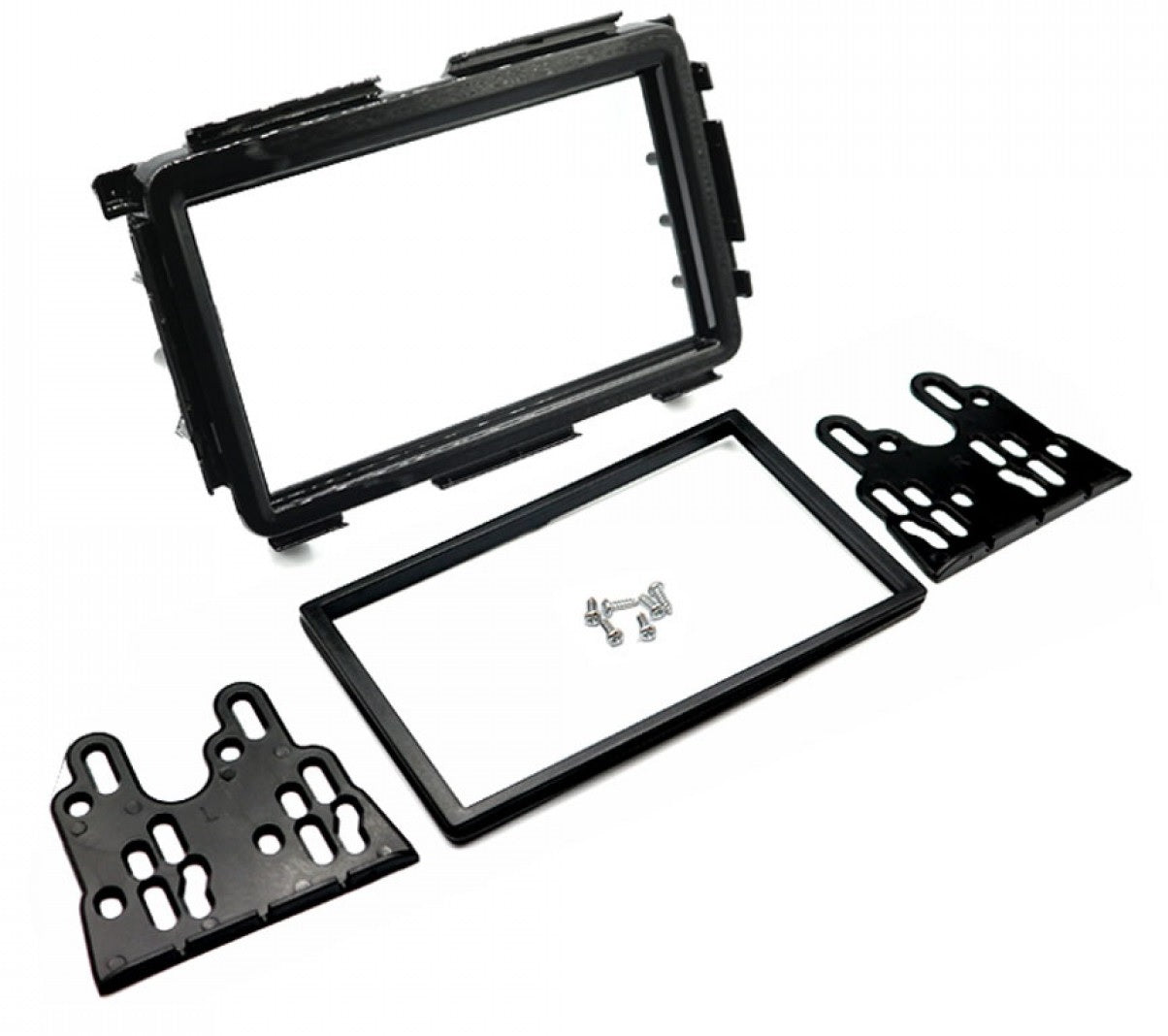 Honda HRV 2013-2022 Double DIN car audio fascia adapter panel (GLOSS BLACK) 50-637