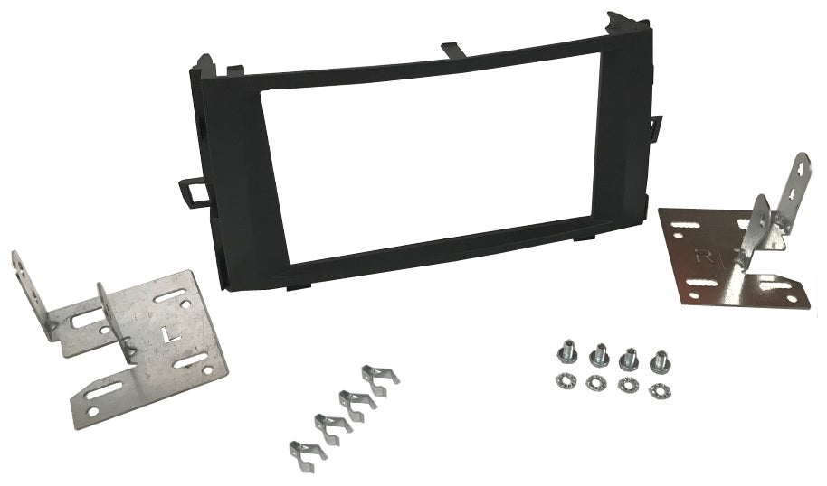Toyota Verso (2009-2018) Double DIN car audio fascia adapter panel (MATT BLACK) 50-643