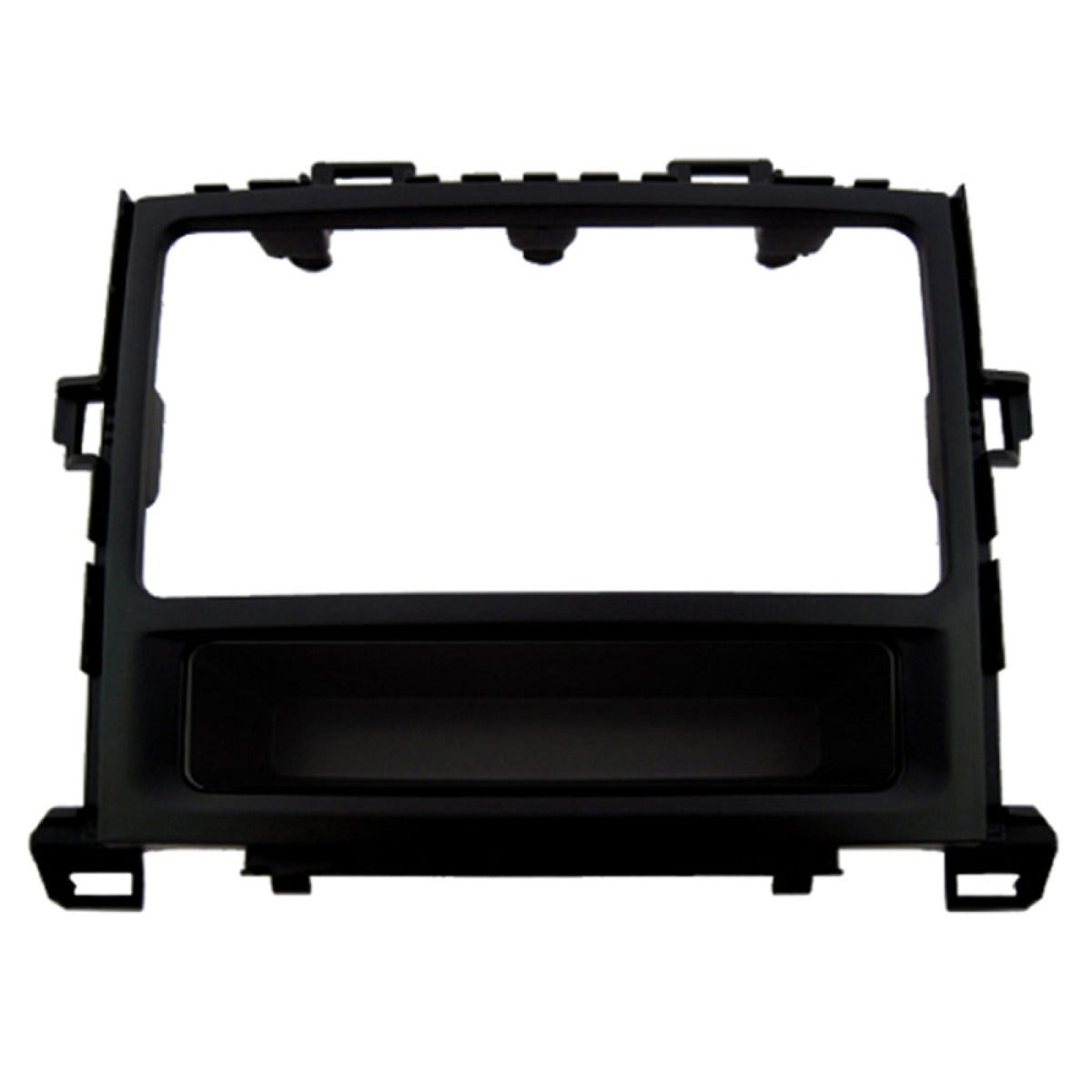 Toyota Alphard (2008-2014) Double DIN car audio fascia adapter with fixed pocket 50-667
