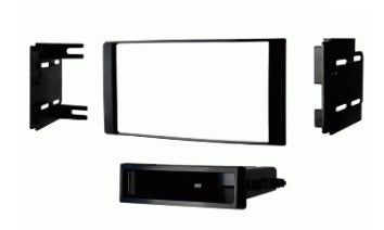 Nissan Note (2013-2018), Serena (2005-2010) Single/Double DIN radio facia adapter panel 50-686