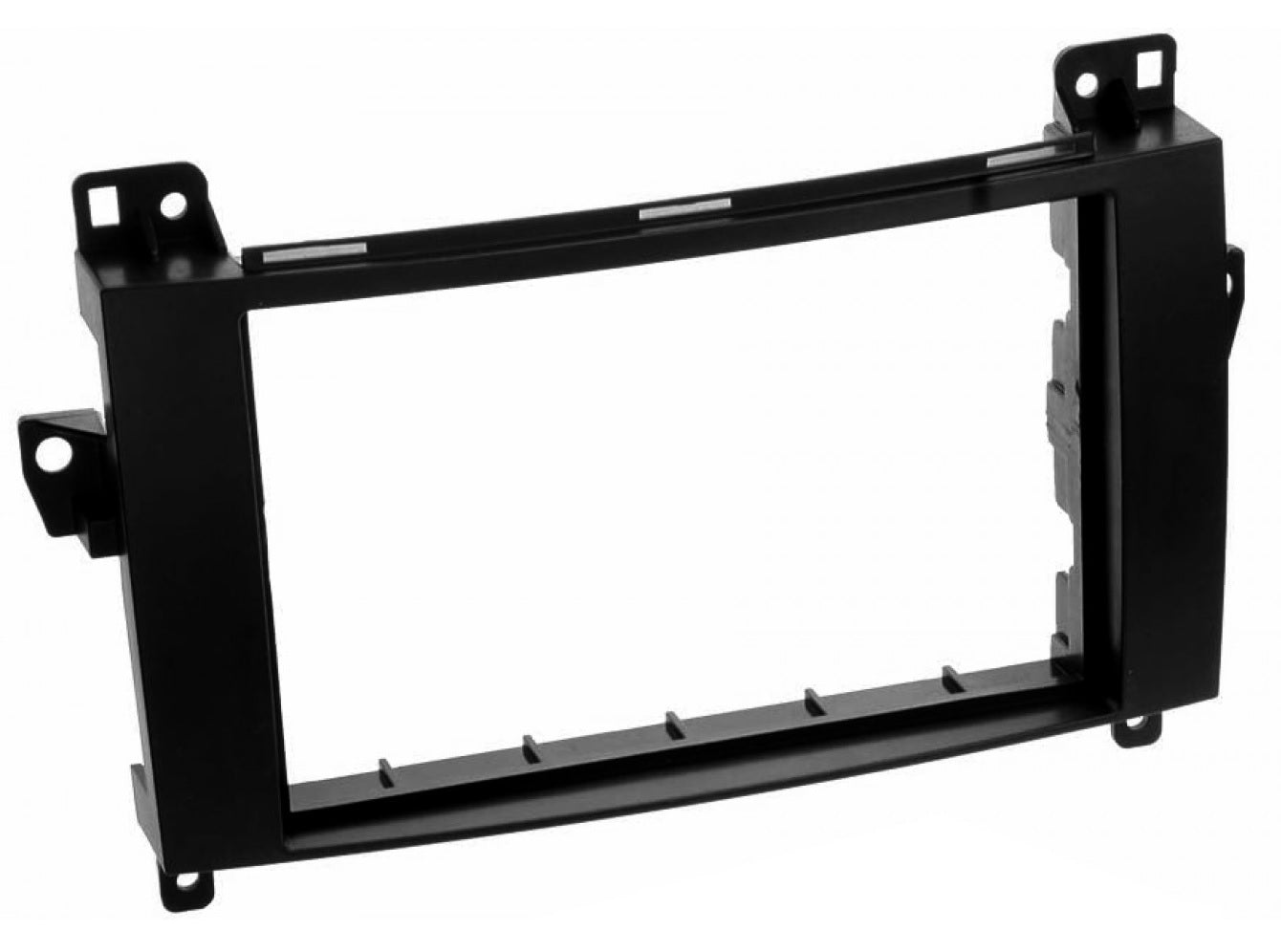 Mercedes A and B Class, Sprinter, Vaneo Double DIN car audio fascia adapter (MATT BLACK) 50-711