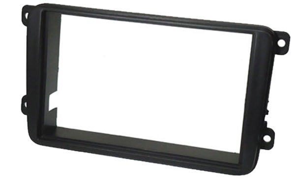 Seat, Skoda, Volkswagen Double Din Car Fascia Adapter Panel (MATT BLACK) InCarTec 50-714