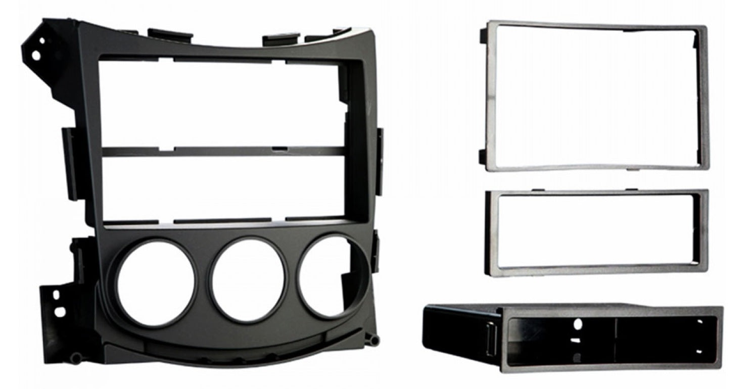 Nissan 370Z Coupe/ Roadster 2009-2021 Single/ Double DIN fascia adapter (WITHOUT NAVIGATION) 50-772