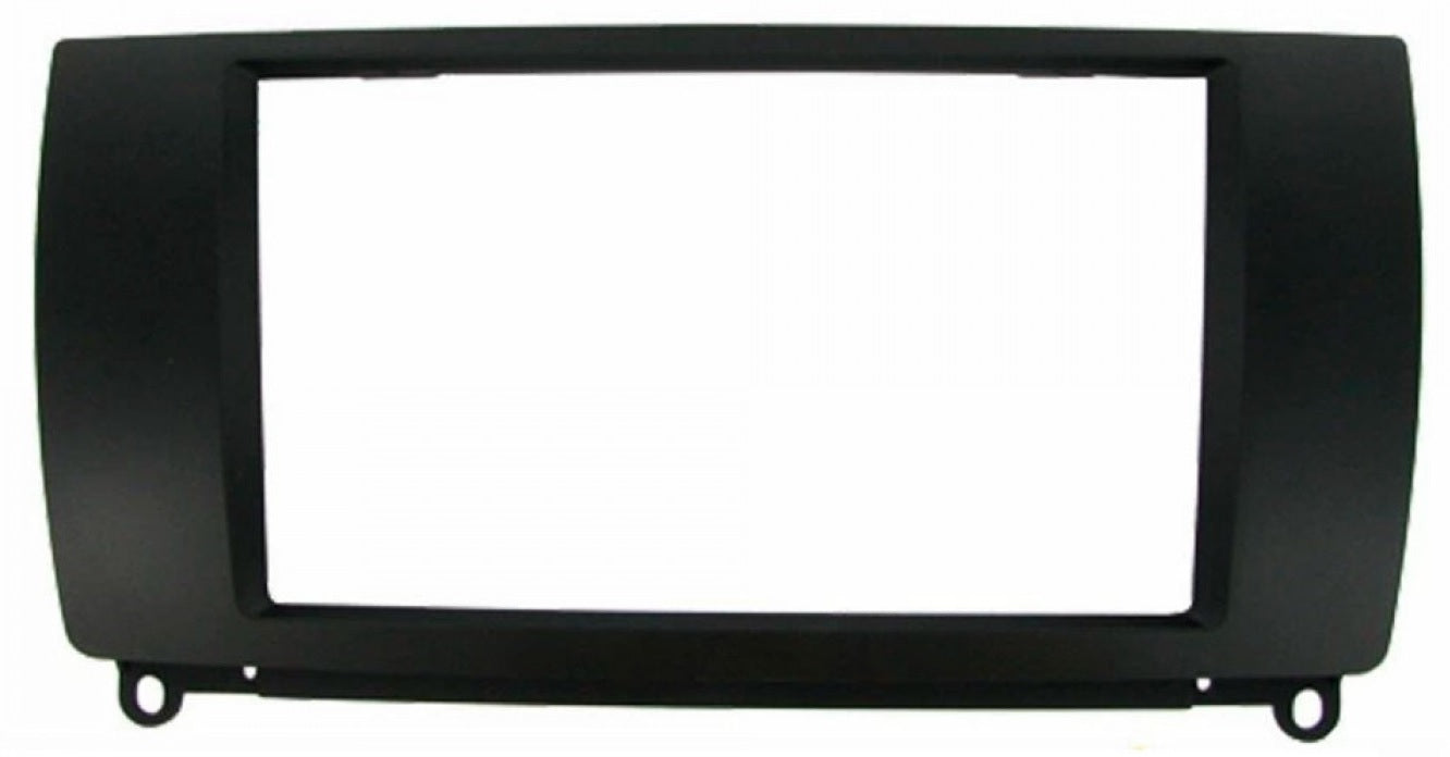 Rover 75 (1999-2005) and MG ZT (2001-2005) Double DIN car radio fascia adapter (MATT BLACK) 50-778