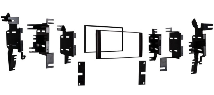 Nissan Juke 1st GEN (F15) 2010-2014 Double Din Car Radio Fascia Adaptor Panel (MATT BLACK) 50-797