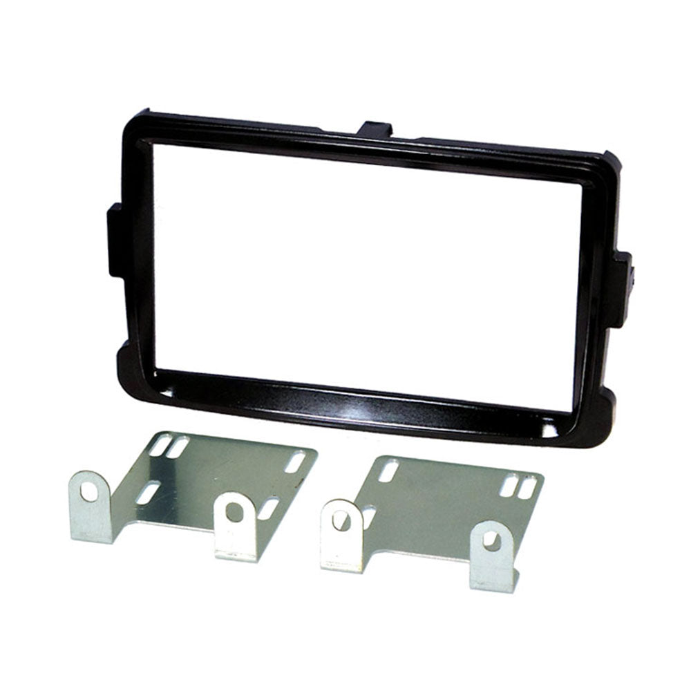 Dacia Lodgy, Dokker, Duster Double DIN Fascia adapter kit (GLOSS BLACK) 50-804/2 CT23RT13