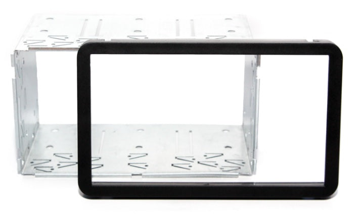 Alfa Remeo 159, Brera and Spider Double DIN car audio fascia adapter panel and cage kit (MATT BLACK) 50-872